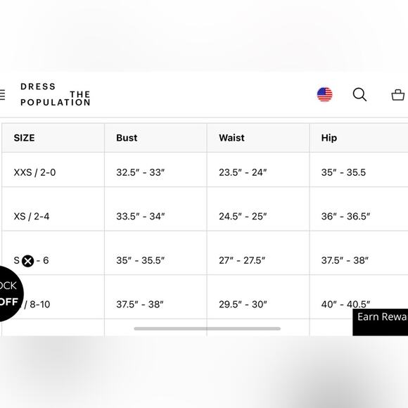 Dress the Population Women’s Collins Dress Black/Nude Sequin Sz XXS - Picture 8 of 8